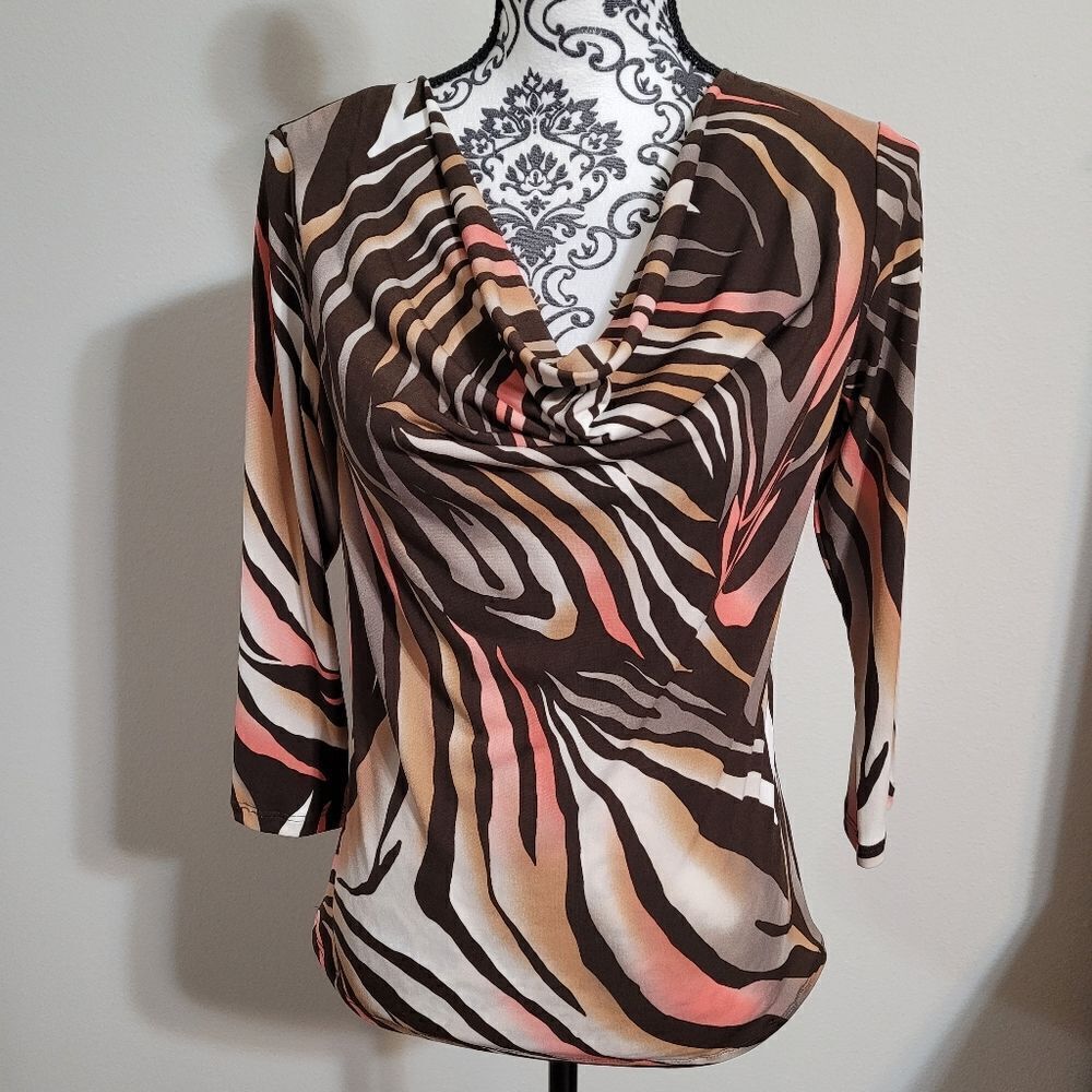 Clara sun woo zebra print dress top